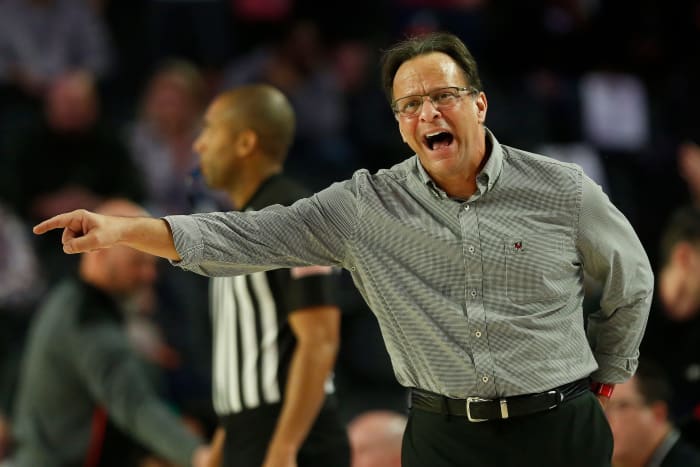 Tom Crean in his time with the Georgia Bulldogs.